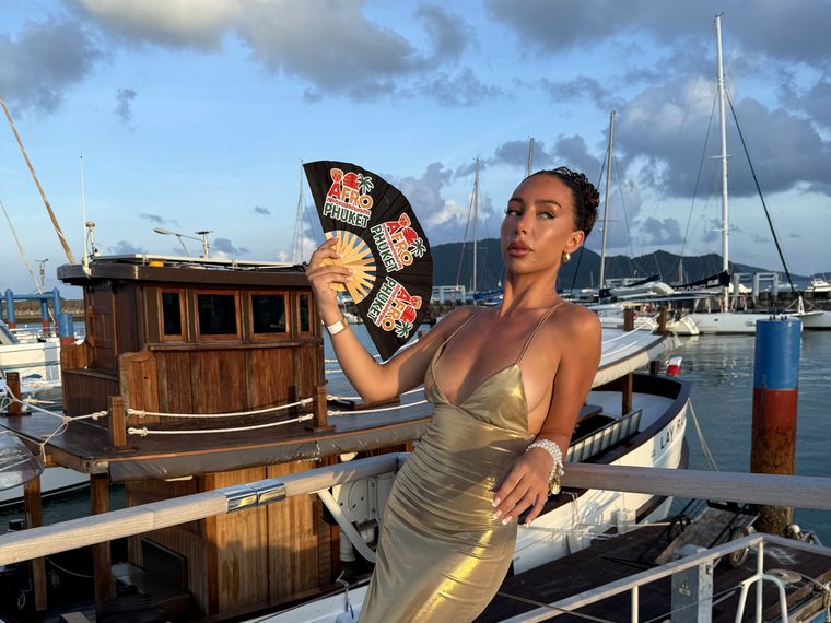 Afro Phuket yacht session at the marina, Phuket